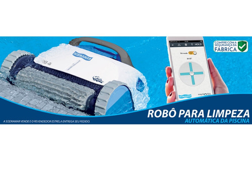 Filtro De Piscina Limpador Automático Aspira&filtra Com Nf