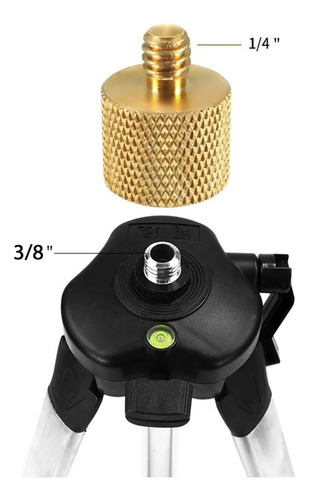 Adaptador 1/4 (macho) A 3/8 (hembra) Micrófono Mesa
