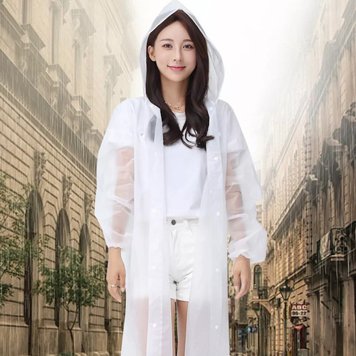 Poncho De Lluvia Impermeable Grueso Y Portátil