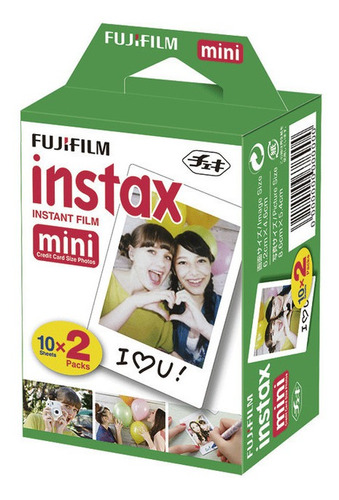 Imagen 1 de 1 de Papel Fotog Instax Mini 2 Paq
