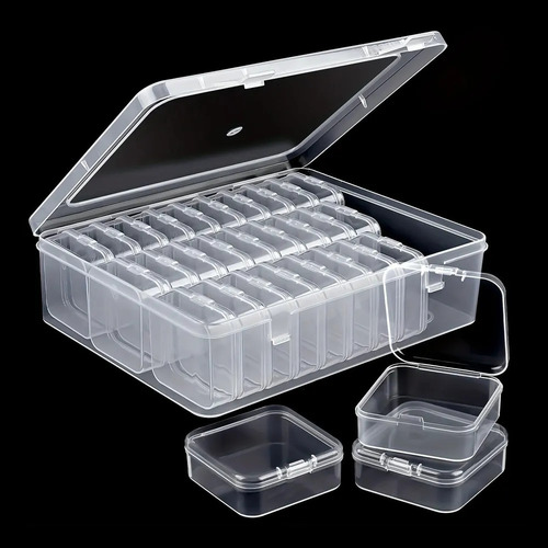 Caja De Almacenamiento Transparente, Estuche Para Guardar A