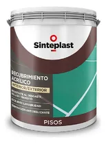 Comprar Recufloor Recubrimiento Acrilico Pisos 4 Lt Sinteplast Acabado Mate Color Azul