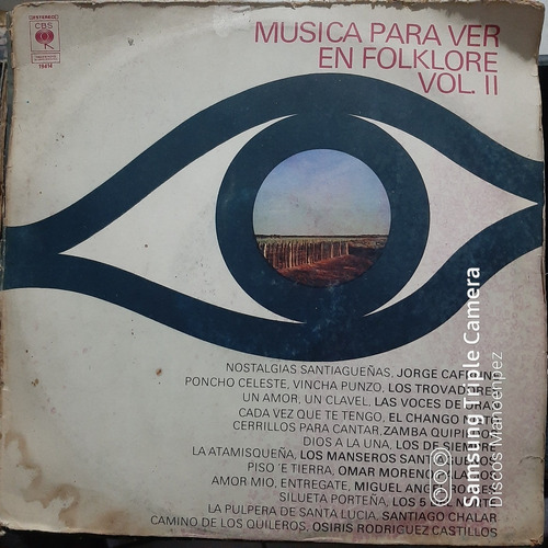 Vinilo Musica Para Ver En Folklore Volumen 2  F4