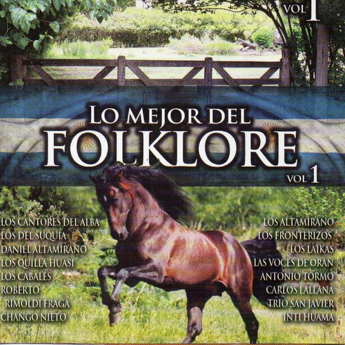 Cd Lo Mejor Del Folklore Vol.1