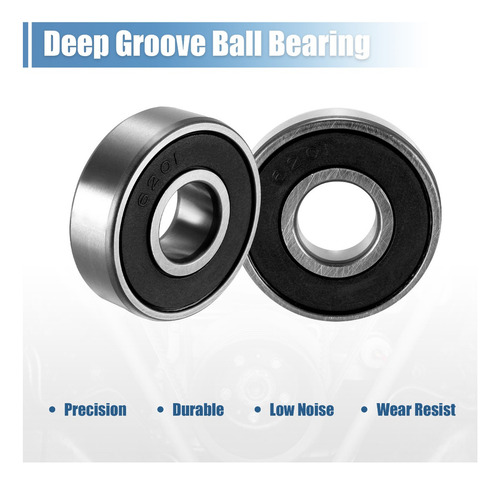 Motocicleta Balero Deep 6201rs 12 × 32 × 10 Mm