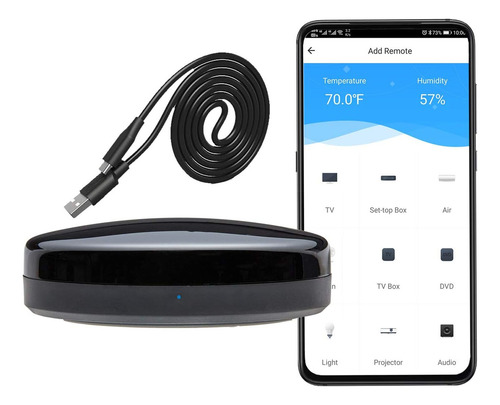 Controle Remoto Universal Wifi Ir + Temperatura + Humidade