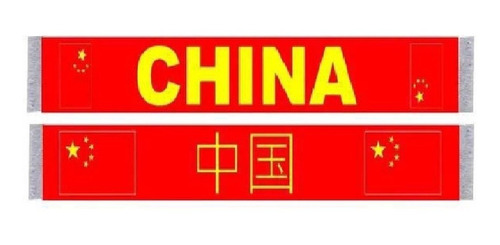 Cachecol Helanca Bandeira Da China Cebola 56028