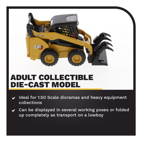 Diecast Masters 1:32 Caterpillar 259d3 Compact Track Loader