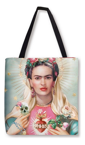 Bolsa Frida Kahlo Tote Bag  De Compras Tela Varios Modelos