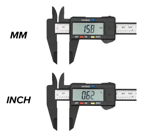 Calibres Micrométricos Vernier Con Pantalla Lcd Vernier
