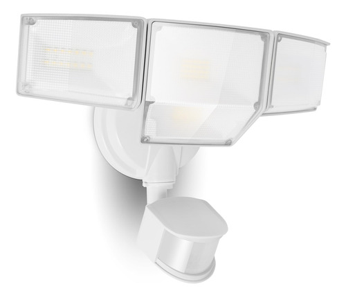 Luces De Seguridad Led Lutec 80w 9000lm Con Sensor De Movimi