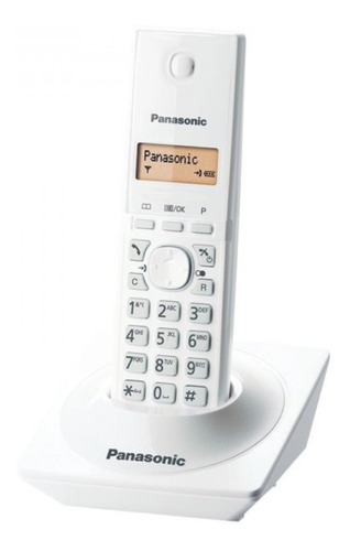 Teléfono Inalámbrico Panasonic Kx-tg1711mew, Lcd Color Blanco