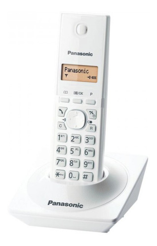 Teléfono Panasonic KX-TG1711 inalámbrico - color blanco