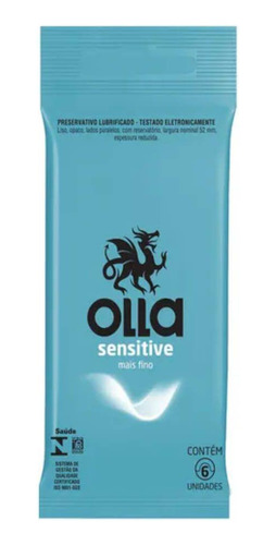 Preservativo Com 6 Olla Sensitive