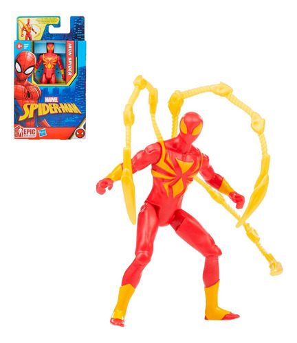 Spiderman Figura 10 Cm - Iron-spider