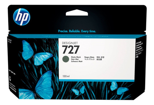 Cartucho Hp 727 Mate Negro 130ml B3p22a - T1530 T2500 T920