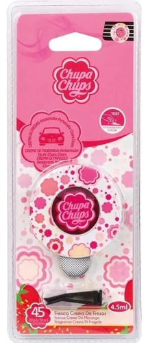 Aromatizante Para Auto Crema De Fresa Chupa Chups Chp800