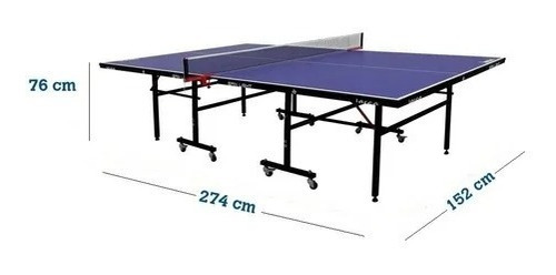 Mesa De Ping-pong Profesional Raquetas Red Set 2 Personas 1