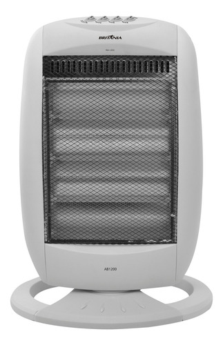 Aquecedor Ab1200 3 Níveis Branco Britânia 127v Branco