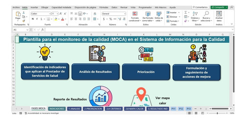 Formato Excel Monitoreo De La Calidad (moca)