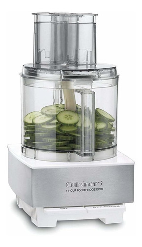 Imagen 2 de 2 de Procesador de alimentos Cuisinart Custom 14 DFP-14 720W white y stainless 120V