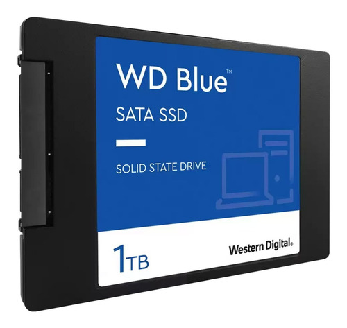 Imagen 3 de 5 de Ssd 1tb Western Digital Disco Duro Solido Sata 2.5 Pc Laptop