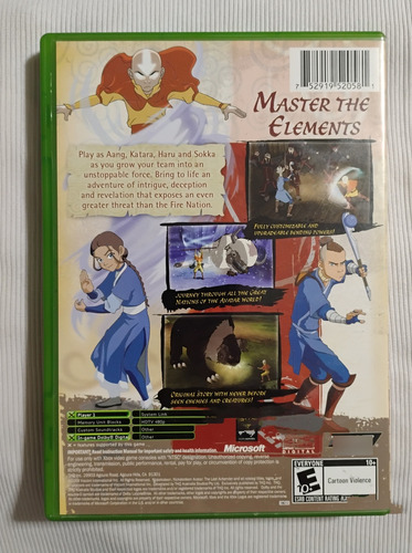 Avatar The Last Air Bender Xbox (Usado)