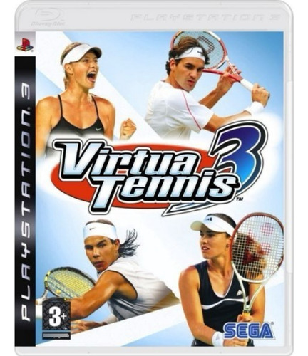 Virtua Tennis 3 Ps3 Semi Novo Mídia Física (Recondicionado)