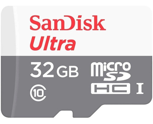 Tarjeta Memoria Microsd Hc 32gb Sandisk Clase 10 C/adaptador