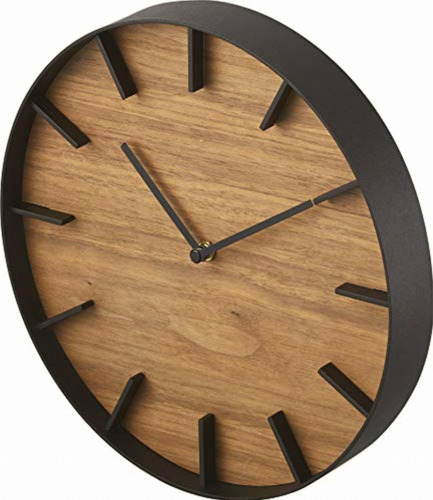 Yamazaki Home Reloj De Pared Moderno De Madera Para