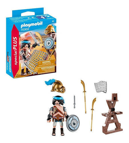 Imagen 1 de 5 de Playmobil 70302 Special Plus Gladiador