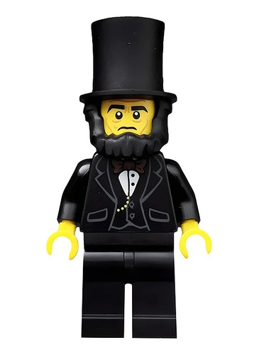 Lego Minifigura City Abraham Lincoln La Película Lego