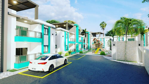 Imagen 15 de 17 de Disfruta Del Confort Y Seguridad Que Ofrece Este Proyecto De Apartamentos Amueblados Turísticos En Las Galeras (samana) A Solo 2 Minutos De La Playa