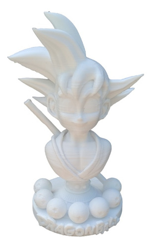 Dragón Ball Goku Kid Para Pintar 12cm