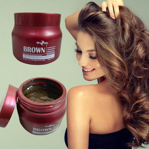 Kit Shampoo E Condicionador Lisos E Solto E Máscara Brown