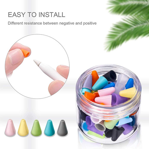 Puntas De Silicona Para Apple Pencil, 16 Colores (pack 16)