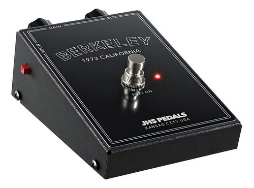 Pedal Jhs Legends Of Fuzz - Berkeley Seamoon Fresh Fuzz Cor Preto