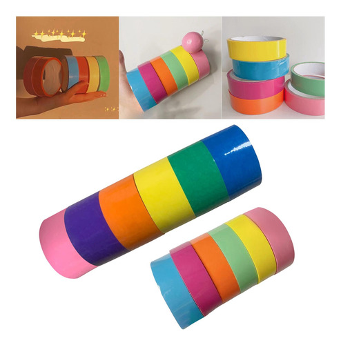 12x Cintas Rodantes De Bolas Adhesivas Diy, Juguetes 3,6 Cm