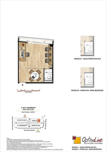 Sala À Venda No Bairro Jardim Botânico - Rio De Janeiro/rj - O-10521-19963