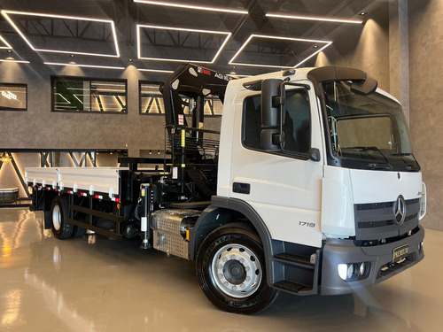 Caminhão Mb Atego 1719 4x2 2025 Guindauto Munck Argos 16t