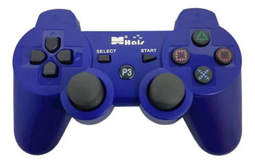 Joystick Gamepad Playstation 3 Hais Ps3 Azul