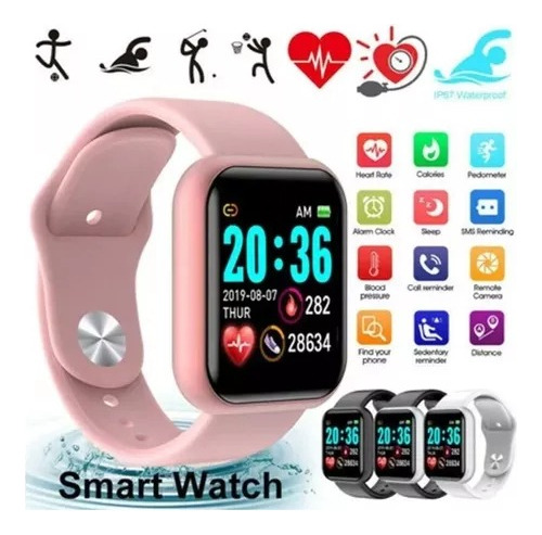 Smartwach  Para iPhone O Android Frecuencia  Cardiaca