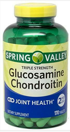 Glucosamina Con Condroitina Frasco De 170 Pastillas