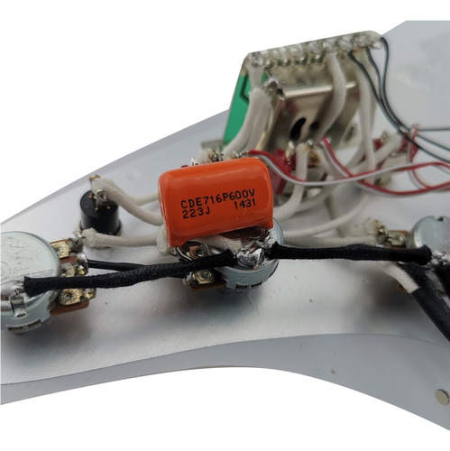 Pastillas De Guitarra Pickguard Precableadas Humbucker Picku