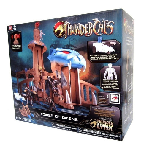 Playset Castelo Thundercats Torre Da Justiça Sunny