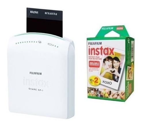 Imagen 2 de 2 de Fujifilm Instax Compartir Smartphone Impresora Sp-1 + Mini P