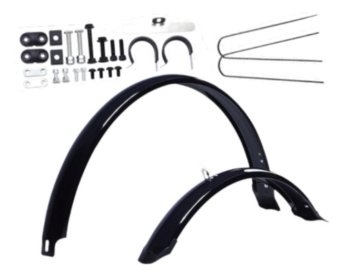 Guardabarros Delantero Y Trasero Para Bicicleta, Universal,