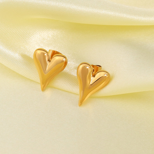 Pendientes Para Mujer Con Forma De Corazón Linda