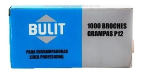 Broches Grampas Profesional 12mm P12 X 1.000 Unidades Bulit