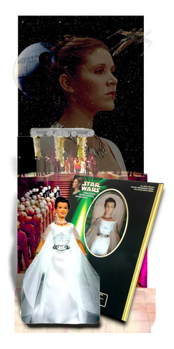 Muñeca Star Wars Collector Princess Leia Organa Hasbro 1998
